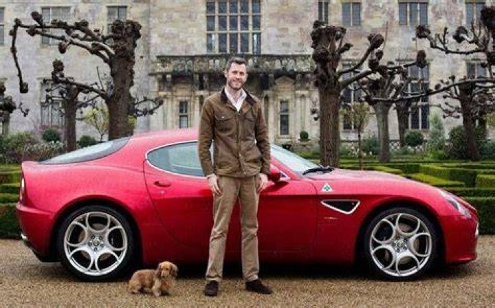 18th Earl of Pembroke, William Herbert is photographed at Wilton