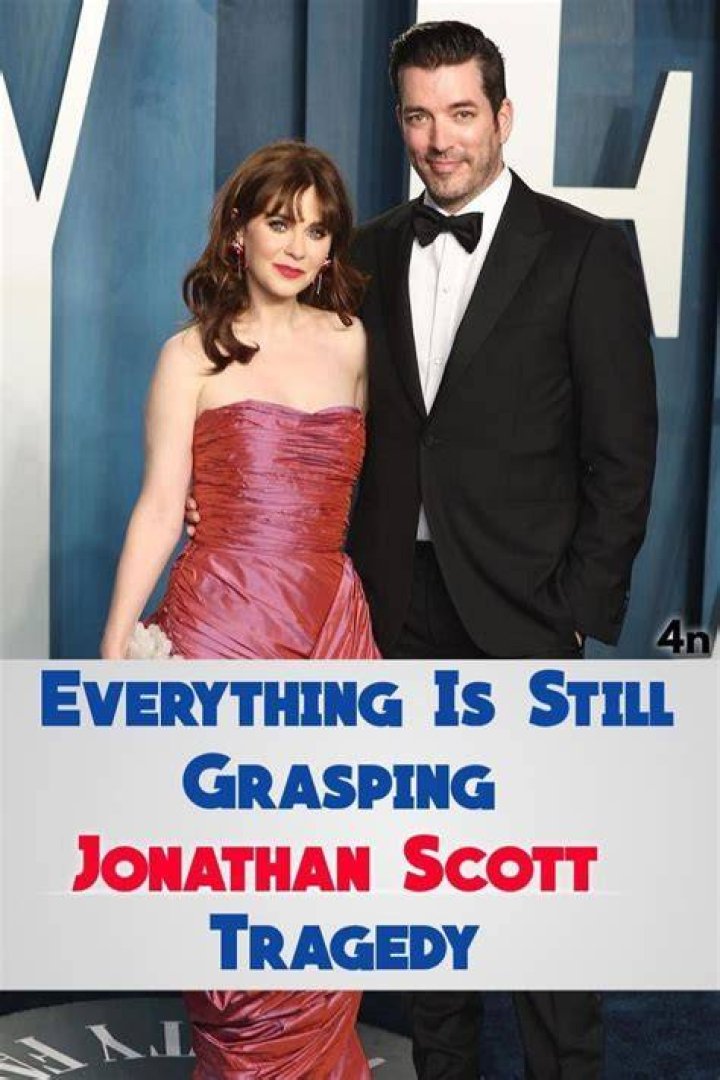 EVERYONE IS STILL GRASPING JONATHAN SCOTT TRAGEDY Jonathan Scott