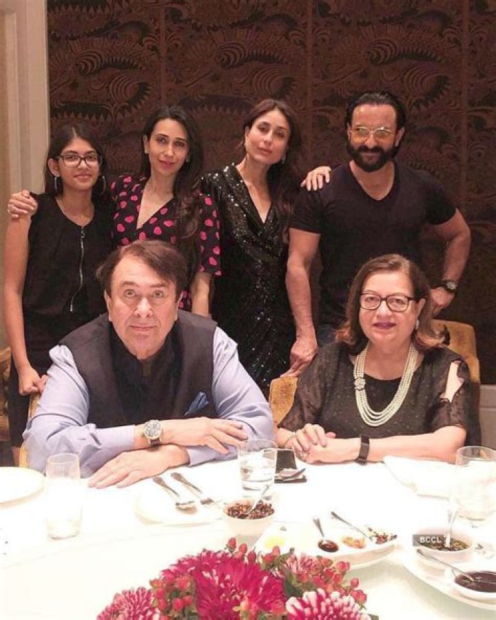 Kareena, Karisma celebrate dad Randhir Kapoor&rsquo;s 70th b&rsquo;day with Saif