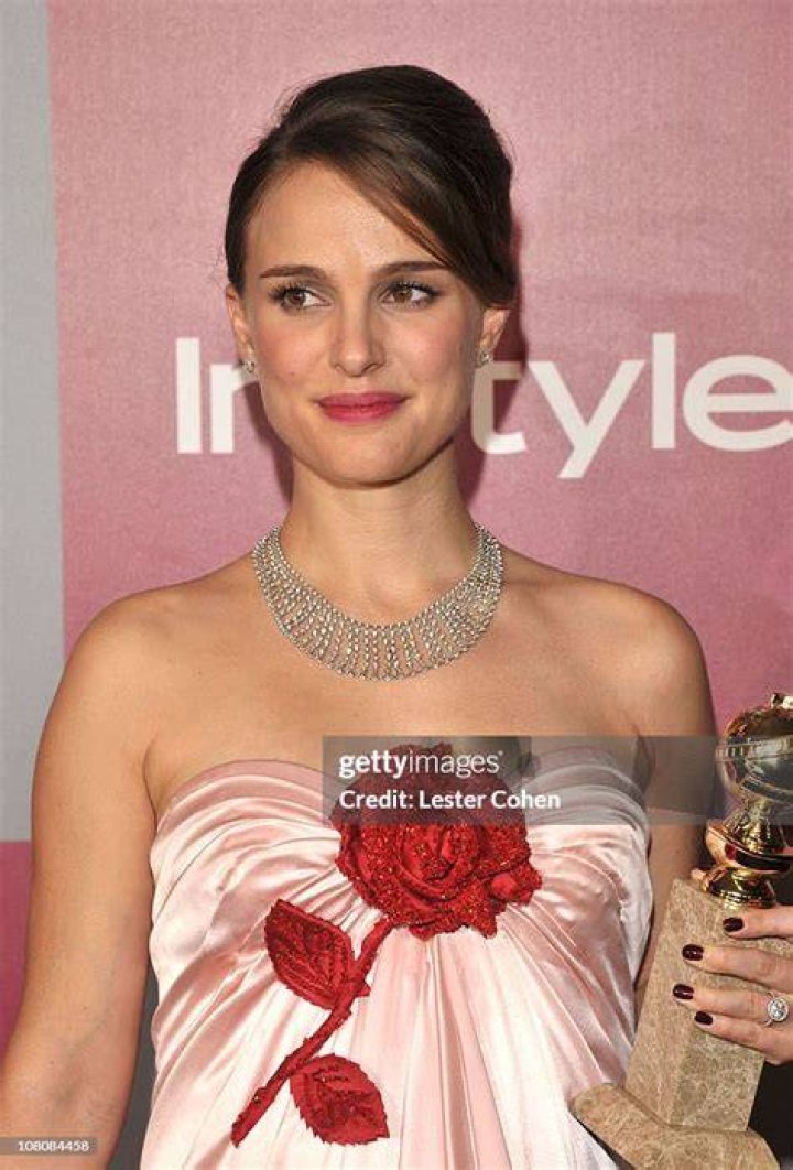 Natalie Portman InStyle and Warner Bros Golden Globes 2018 After